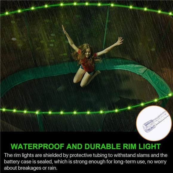 【Upgraded Large Volume Version】 LED Trampoline Lights，Remote Control Trampoline - Picture 5 of 7